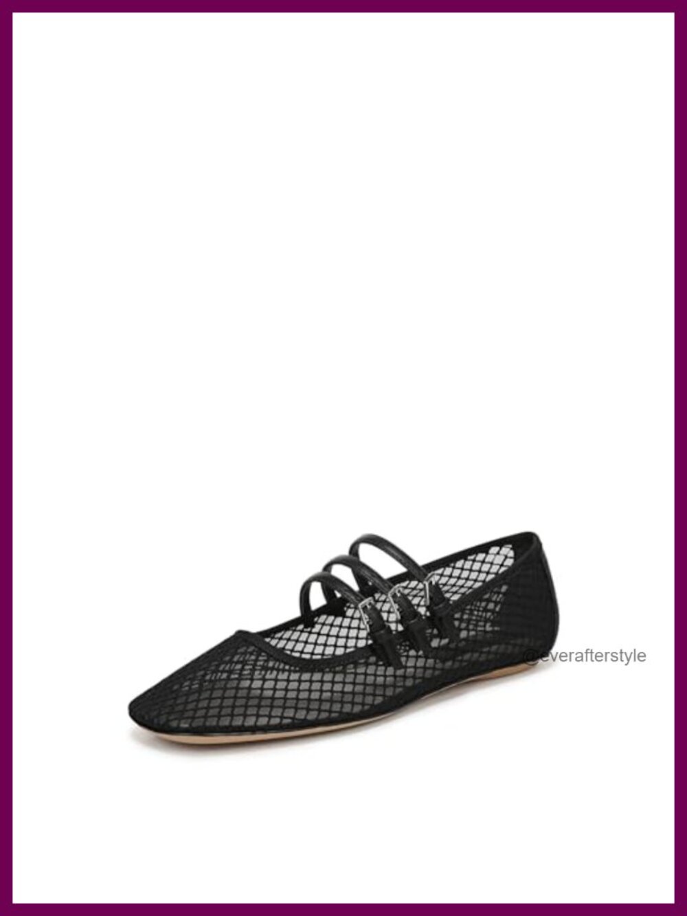 Franco Sarto Tatum Strappy Ballet Flat Mary Jane Comfort